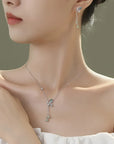 Celestial Butterfly Drop Earrings