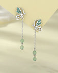 Celestial Butterfly Drop Earrings