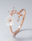 Shell Flower Ring - Misty and Molly