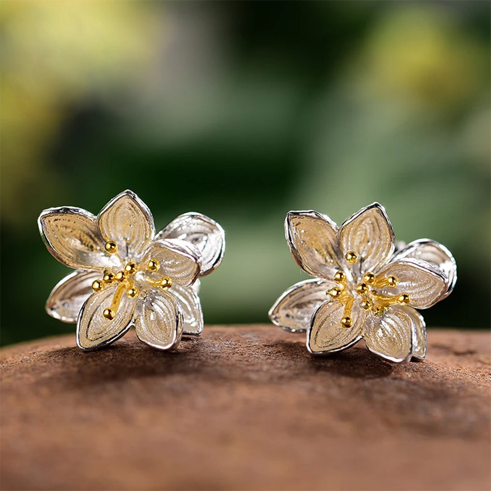 Bloom Eternal Lotus Earrings - Misty and Molly