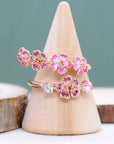 Peach Blossom Ring | 925 Sterling Silver