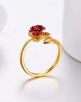 Eternal Bloom Rose Ring - Misty and Molly