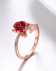 Eternal Bloom Rose Ring - Misty and Molly