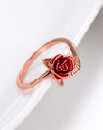 Eternal Bloom Rose Ring - Misty and Molly