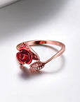 Eternal Bloom Rose Ring - Misty and Molly