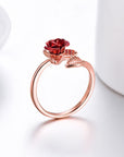 Eternal Bloom Rose Ring - Misty and Molly