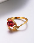 Eternal Bloom Rose Ring - Misty and Molly