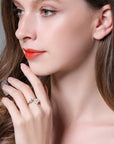 White Cherry Blossom Ring - Misty and Molly