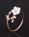 Shell Flower Ring - Misty and Molly