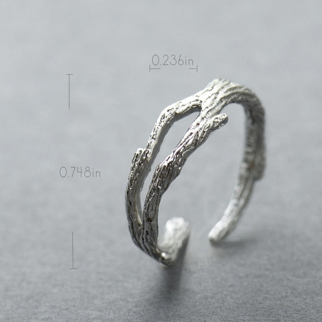 White Cherry Blossom Ring - Misty and Molly