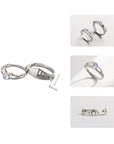 Princess and Knight Couple's Rings - Misty and Molly