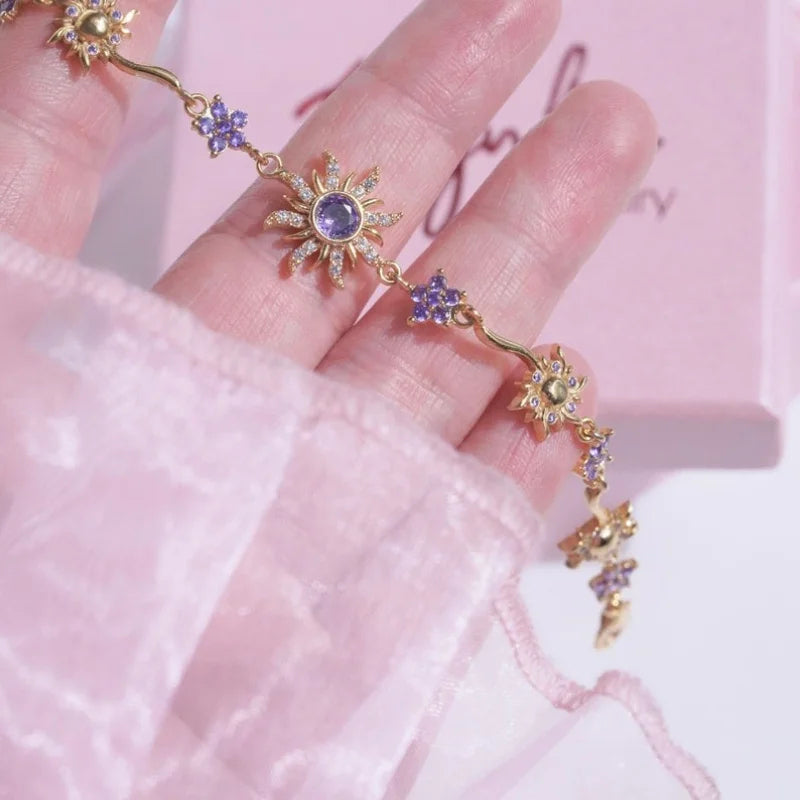 Tangled-Inspired Sun of Corona Bracelet - Misty and Molly
