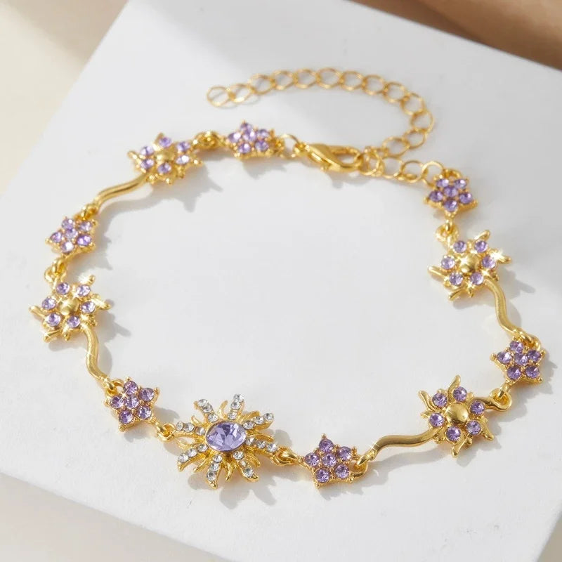 Tangled-Inspired Sun of Corona Bracelet - Misty and Molly