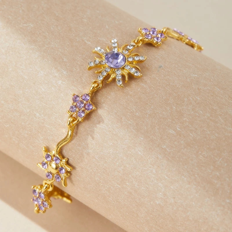 Tangled-Inspired Sun of Corona Bracelet - Misty and Molly