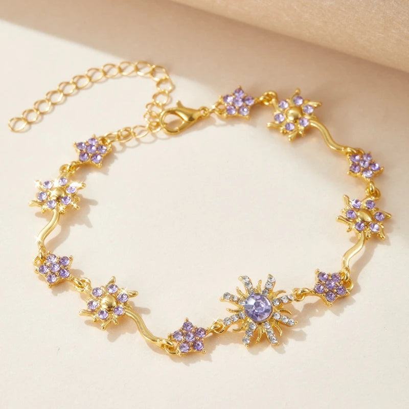 Tangled-Inspired Sun of Corona Bracelet - Misty and Molly