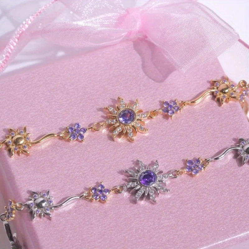 Tangled-Inspired Sun of Corona Bracelet - Misty and Molly