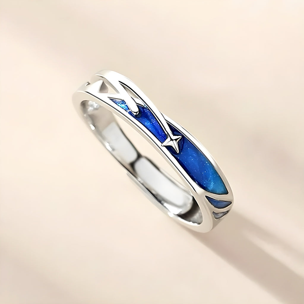 Destined Stars Meteor Couple Rings – Misty and Molly