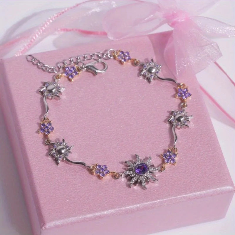 Tangled-Inspired Sun of Corona Bracelet - Misty and Molly