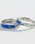 Destined Stars Meteor Couple Rings