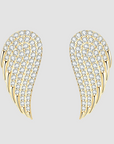 Angel’s Wings Moissanite Earrings