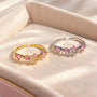 Crystal Bow Ring - Misty and Molly