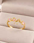 Crystal Bow Ring - Misty and Molly