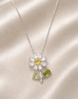 Daisy Bloom Pendant Necklace