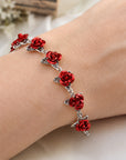 Dozen Roses Bracelet - Misty and Molly