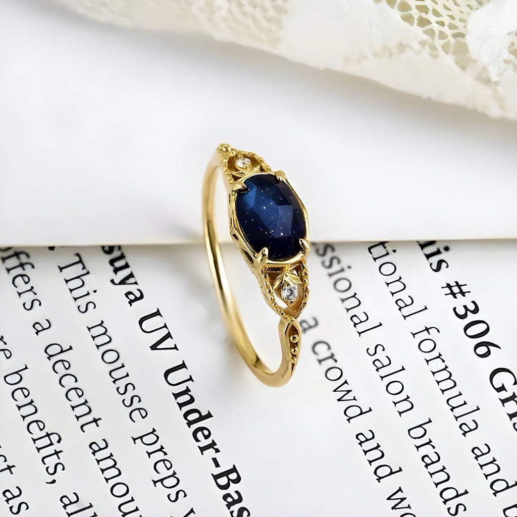 Midnight Mirage Ring