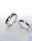 The Great Wave Ring Set