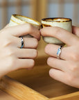 The Great Wave Ring Set