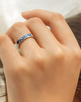 Starry Night Silver Ring
