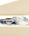 Wings and Waves Ring Set