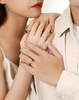 Wings and Waves Ring Set