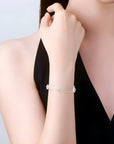 Timeless Clover Moissanite Bracelet