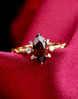 Crimson Nova Ring