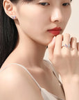 Violet Wings Butterfly Earrings