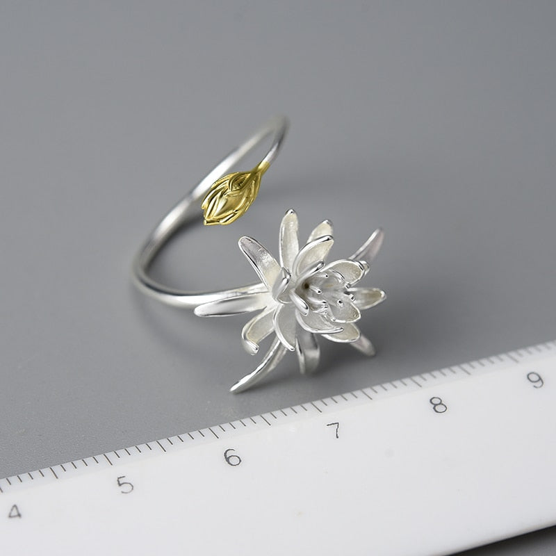 Serene Cereus Resilience Silver Ring - Misty and Molly