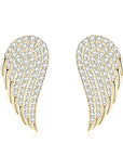 Angel’s Wings Moissanite Earrings