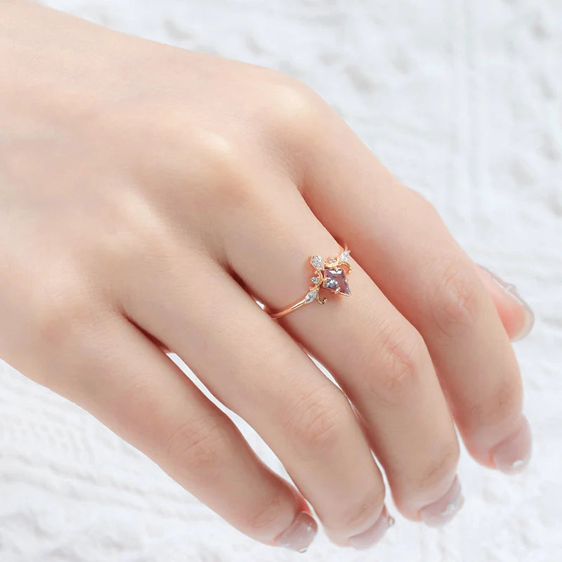 Crown of Aurora Ring