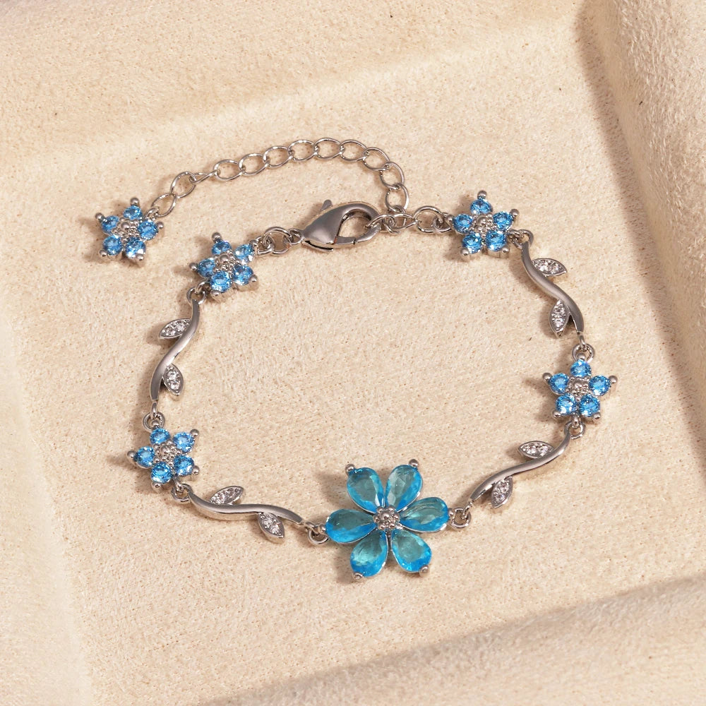 Flower Chain Bracelet - Misty and Molly