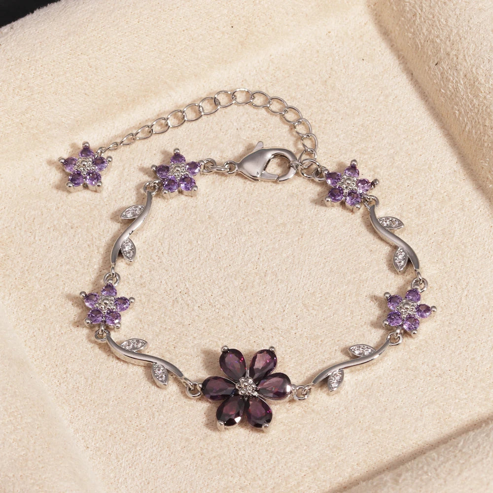 Flower Chain Bracelet - Misty and Molly