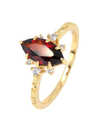 Crimson Nova Ring