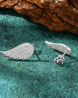 Angel’s Wings Moissanite Earrings