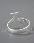 Whispers of the Deep Whale Ring