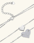 Heart-to-Heart Constellation Moissanite Necklace