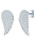 Angel’s Wings Moissanite Earrings