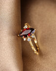 Crimson Nova Ring