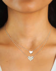 Heart-to-Heart Constellation Moissanite Necklace