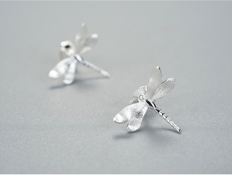 Gilded Metamorphosis Dragonfly Earrings - Misty and Molly